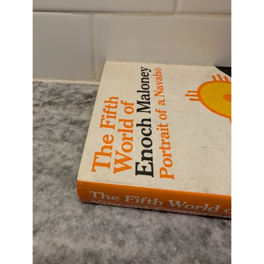 THE FIFTH WORLD OF‎ ENOCH MALONEY-Portrait of a Navaho-Crapanzano-1st HC w/DJ